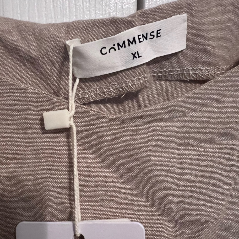 Commense Cream Mini Sundress - Picture 6 of 11